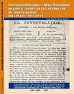 Sociedad colonial y vida cotidiana en Lima a través de las páginas de el investigador del Perú, 1813 - 1814