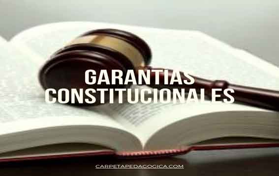 Garantías Constitucionales