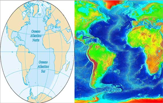 Océano Atlántico 【 Características Del Océano Atlántico